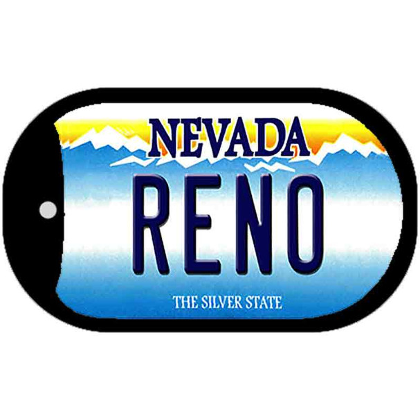Reno Nevada Wholesale Novelty Metal Dog Tag Necklace
