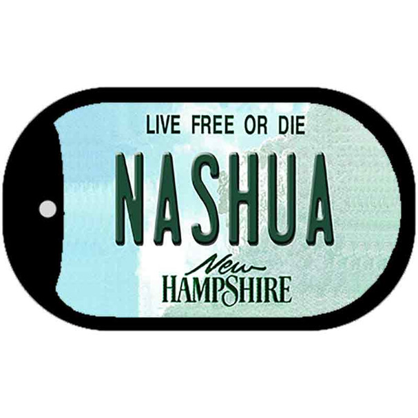 Nashua New Hampshire Wholesale Novelty Metal Dog Tag Necklace