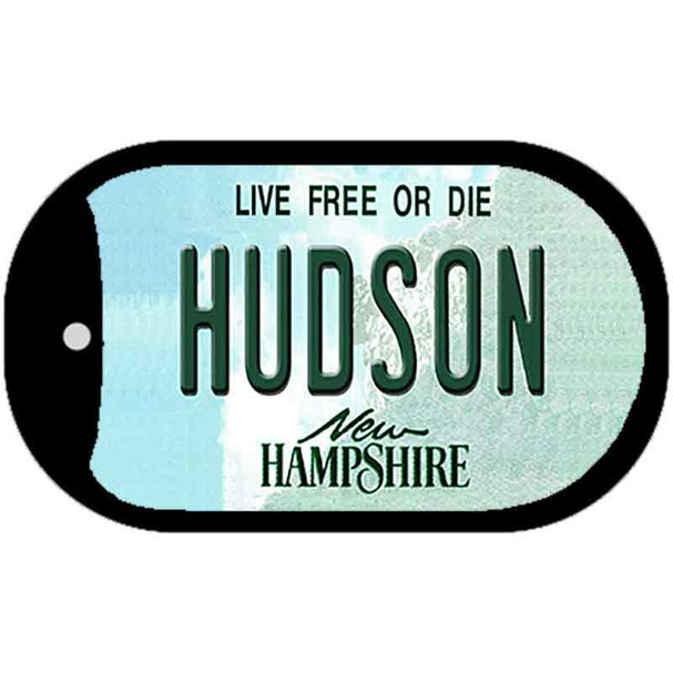 Hudson New Hampshire Wholesale Novelty Metal Dog Tag Necklace