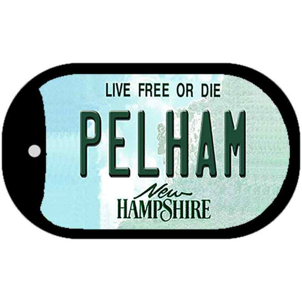 Pelham New Hampshire Wholesale Novelty Metal Dog Tag Necklace DT-11150