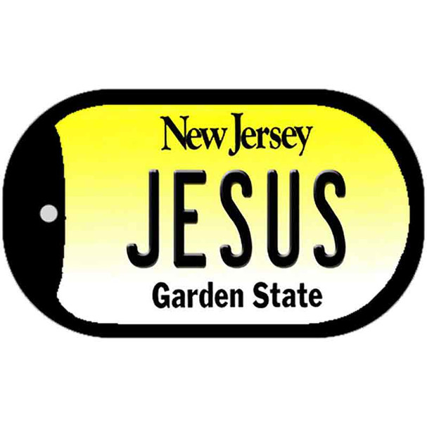 Jesus New Jersey Wholesale Novelty Metal Dog Tag Necklace