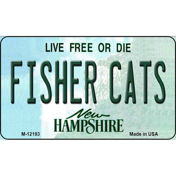 Fisher Cats New Hampshire Wholesale Novelty Metal Magnet M-12193