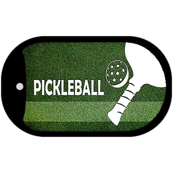 Pickleball Wholesale Novelty Metal Dog Tag Necklace