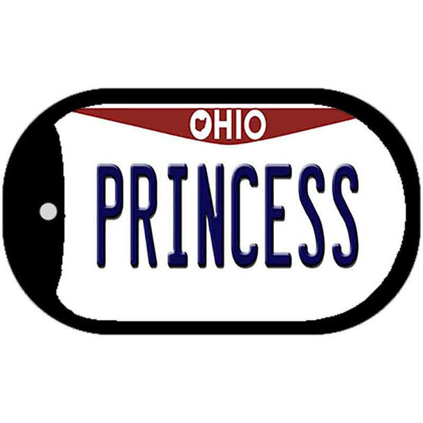 Princess Ohio Wholesale Novelty Metal Dog Tag Necklace
