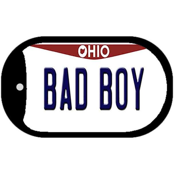 Bad Boy Ohio Wholesale Novelty Metal Dog Tag Necklace