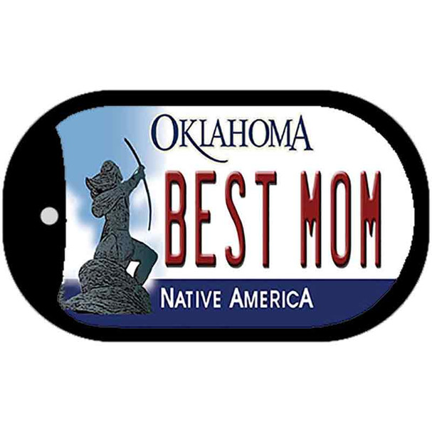 Best Mom Oklahoma Wholesale Novelty Metal Dog Tag Necklace