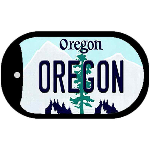 Oregon Wholesale Novelty Metal Dog Tag Necklace