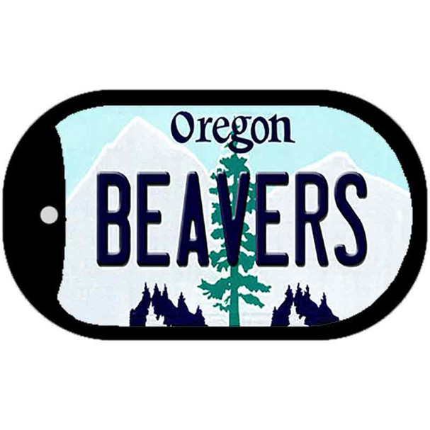 Beavers Oregon Wholesale Novelty Metal Dog Tag Necklace