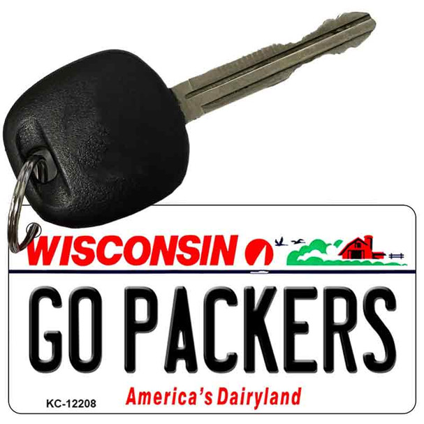 Go Packers Wisconsin Wholesale Novelty Metal Key Chain
