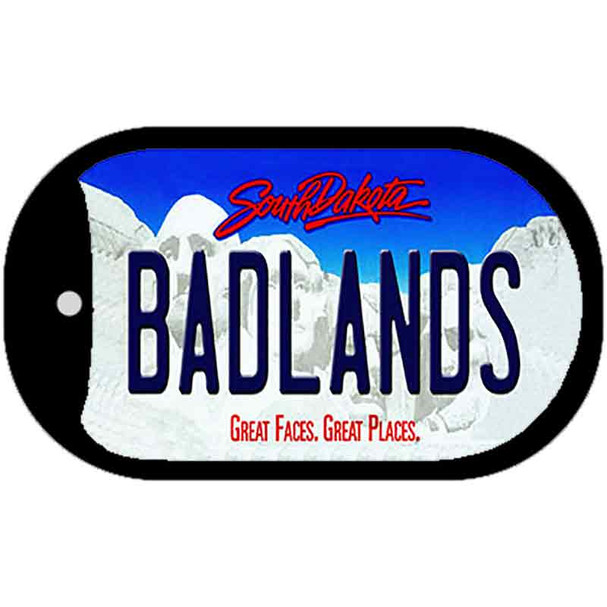 Badlands South Dakota Wholesale Novelty Metal Dog Tag Necklace