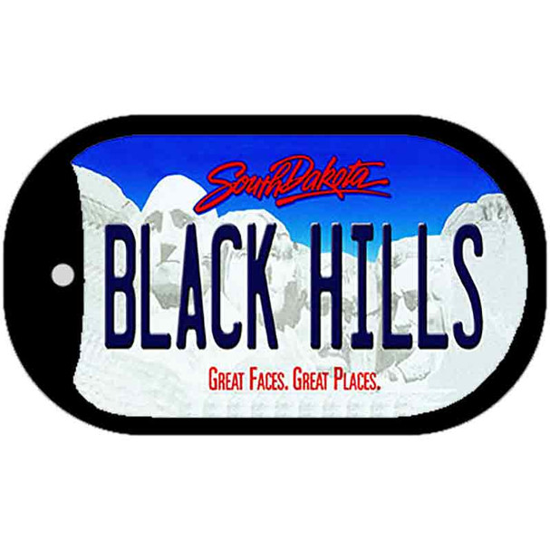 Black Hills South Dakota Wholesale Novelty Metal Dog Tag Necklace