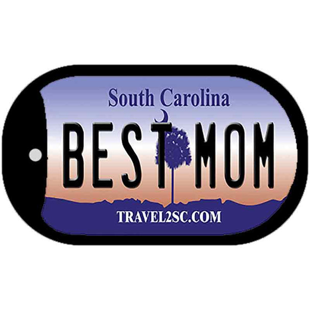 Best Mom South Carolina Wholesale Novelty Metal Dog Tag Necklace