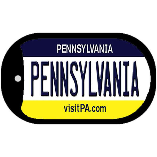 Pennsylvania Wholesale Novelty Metal Dog Tag Necklace