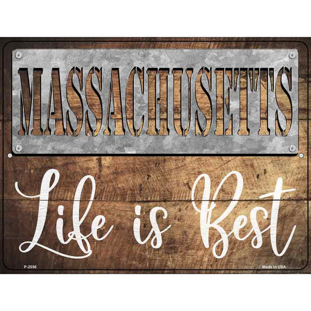 Massachusetts Stencil Life is Best Wholesale Novelty Metal Parking Sign