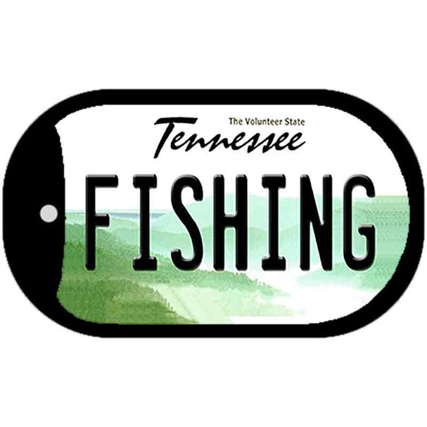 Fishing Tennessee Wholesale Novelty Metal Dog Tag Necklace