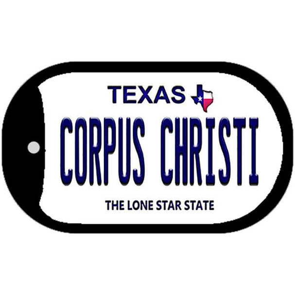 Corpus Christi Texas Wholesale Novelty Metal Dog Tag Necklace