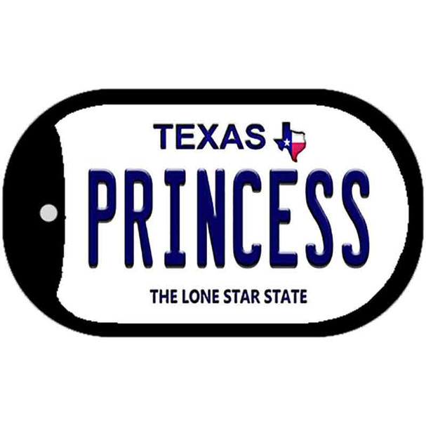 Princess Texas Wholesale Novelty Metal Dog Tag Necklace