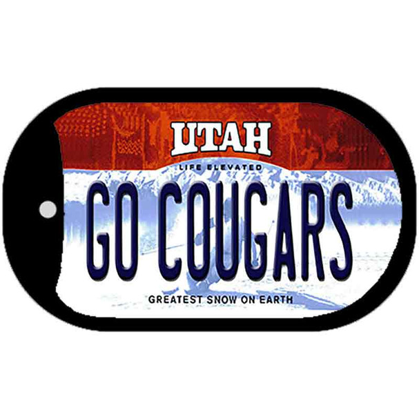 Go Cougars Utah Wholesale Novelty Metal Dog Tag Necklace