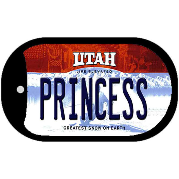 Princess Utah Wholesale Novelty Metal Dog Tag Necklace