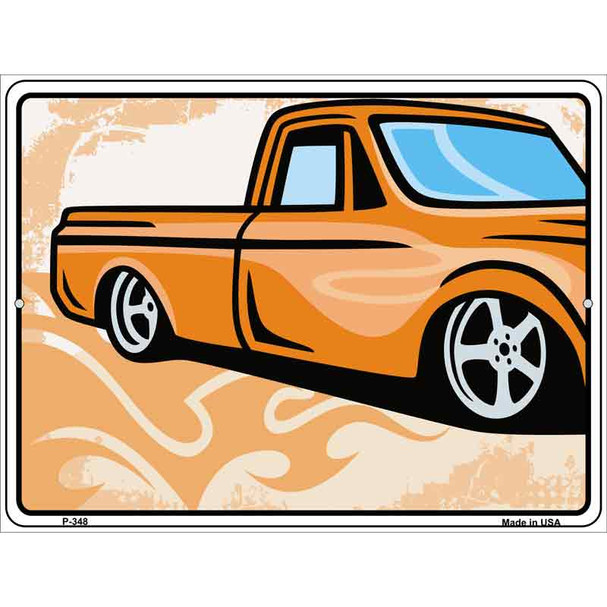 Classic Truck Wholesale Metal Novelty Parking Sign P-348