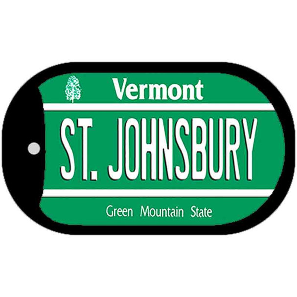 St Johnsbury Vermont Wholesale Novelty Metal Dog Tag Necklace