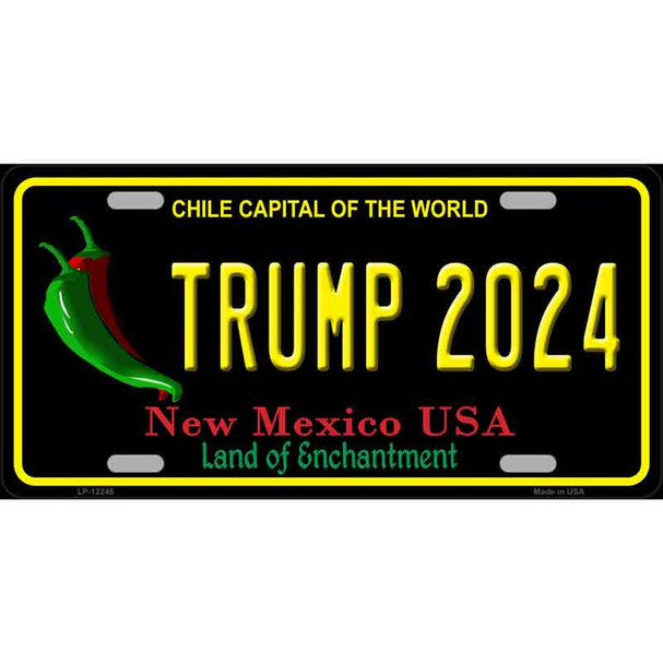 Trump 2024 New Mexico Wholesale Novelty Metal License Plate