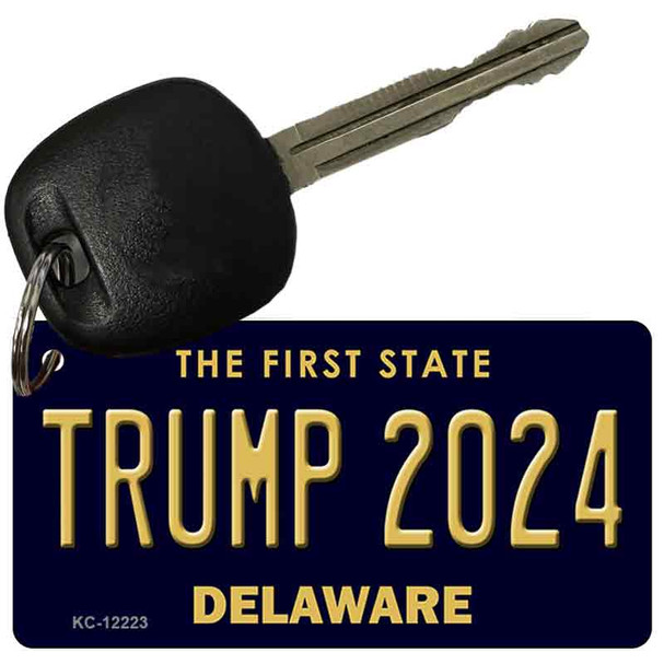 Trump 2024 Delaware Wholesale Novelty Metal Key Chain