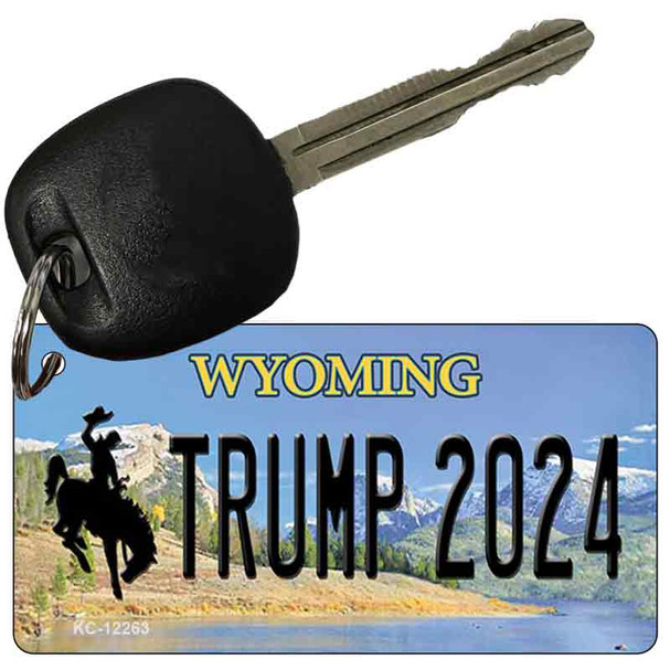 Trump 2024 Wyoming Wholesale Novelty Metal Key Chain