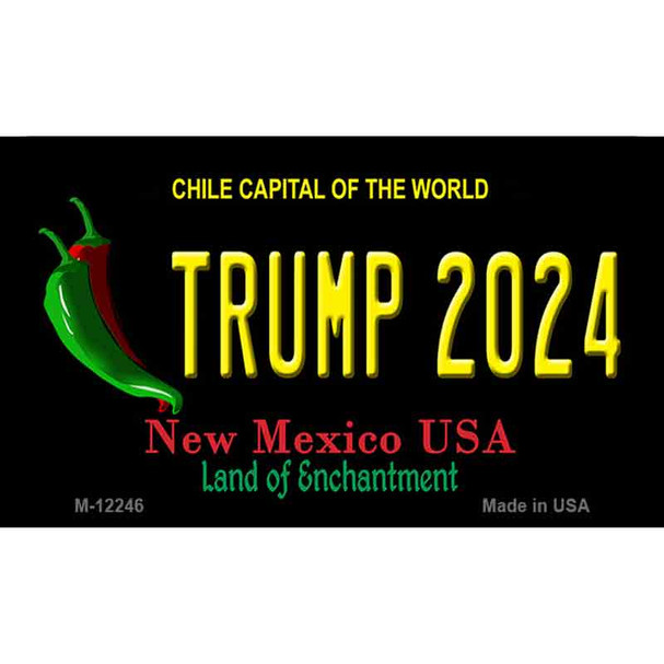 Trump 2024 New Mexico Wholesale Novelty Metal Magnet M-12246