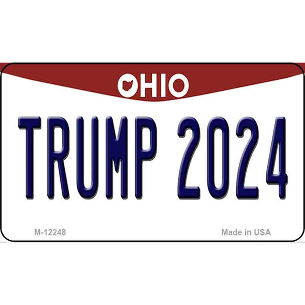 Trump 2024 Ohio Wholesale Novelty Metal Magnet M-12248