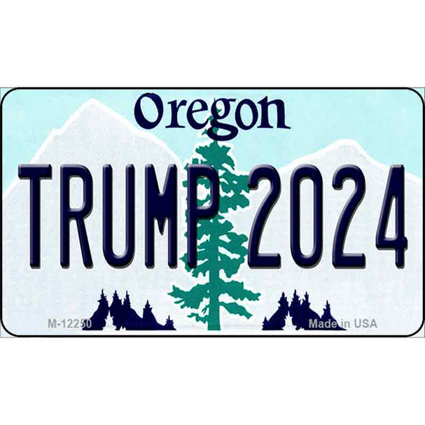Trump 2024 Oregon Wholesale Novelty Metal Magnet M-12250