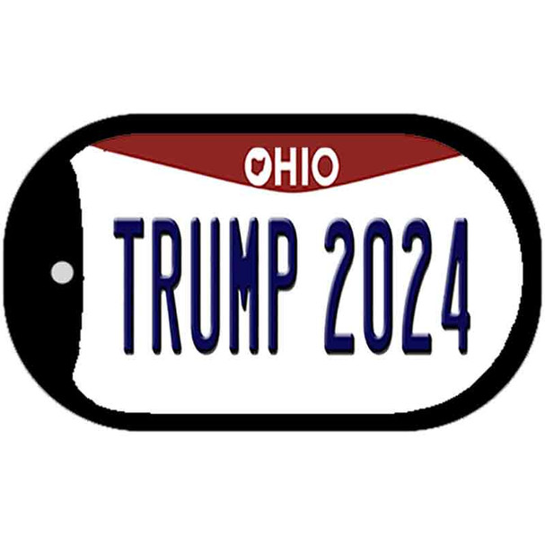 Trump 2024 Ohio Wholesale Novelty Metal Dog Tag Necklace