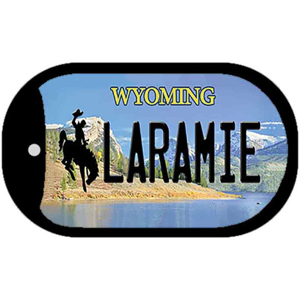 Laramie Wyoming Wholesale Novelty Metal Dog Tag Necklace