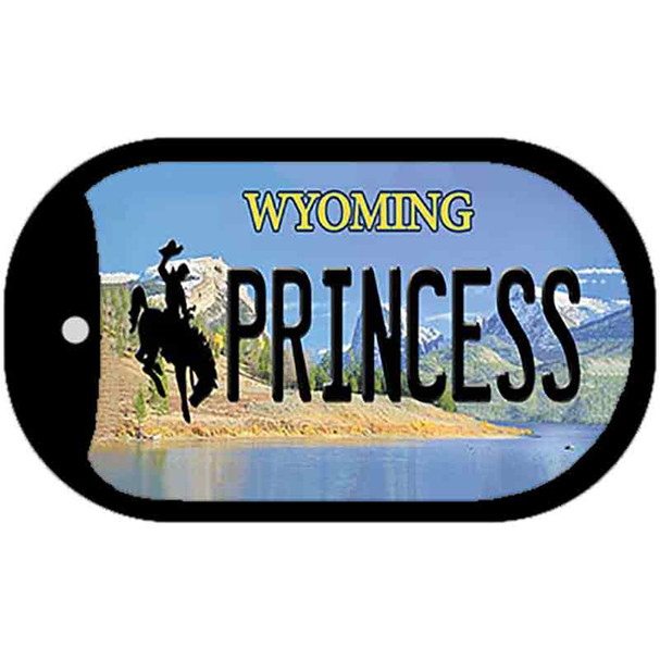 Princess Wyoming Wholesale Novelty Metal Dog Tag Necklace