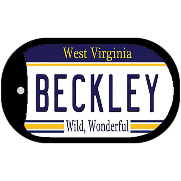 Beckley West Virginia Wholesale Novelty Metal Dog Tag Necklace