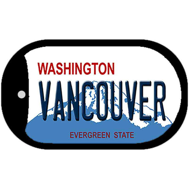 Vancouver Washington Wholesale Novelty Metal Dog Tag Necklace