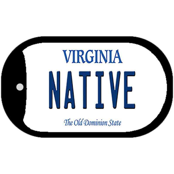 Native Virginia Wholesale Novelty Metal Dog Tag Necklace