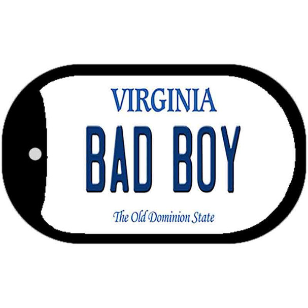 Bad Boy Virginia Wholesale Novelty Metal Dog Tag Necklace