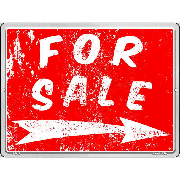 For Sale to the Right Wholesale Novelty Metal Parking Sign