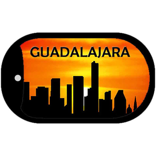 Guadalajara Silhouette Wholesale Novelty Metal Dog Tag Necklace