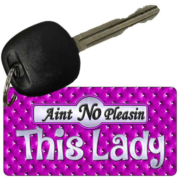 Aint No Pleasing This Lady Wholesale Novelty Metal Key Chain