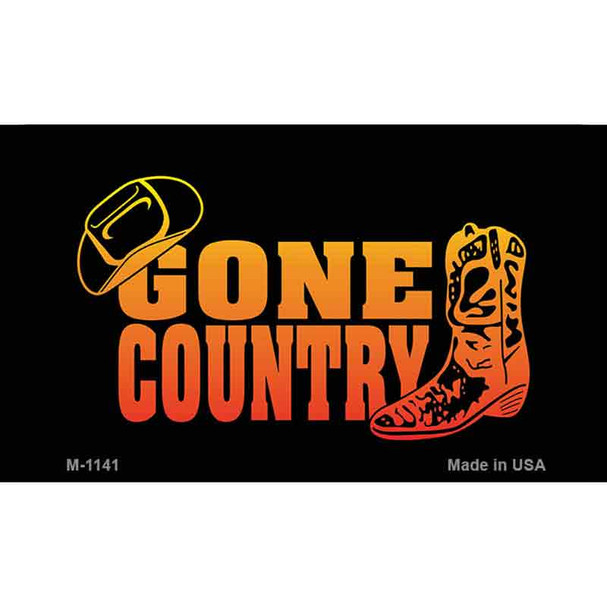 Gone Country Wholesale Novelty Metal Magnet M-1141