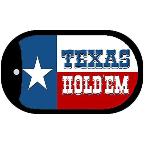 Texas Hold Em Wholesale Novelty Metal Dog Tag Necklace