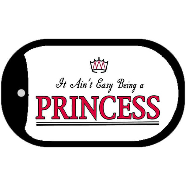 Being A Princess Wholesale Novelty Metal Dog Tag Necklace