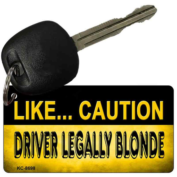 Driver Legally Blonde Wholesale Novelty Metal Key Chain