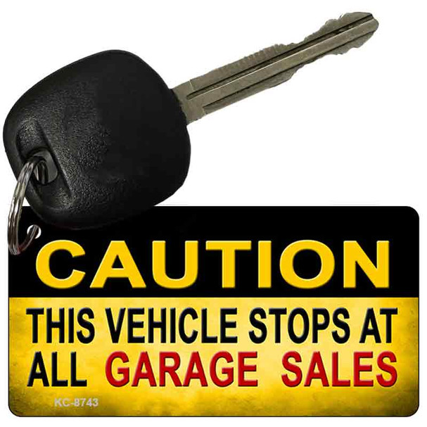 Garage Sales Wholesale Novelty Metal Key Chain