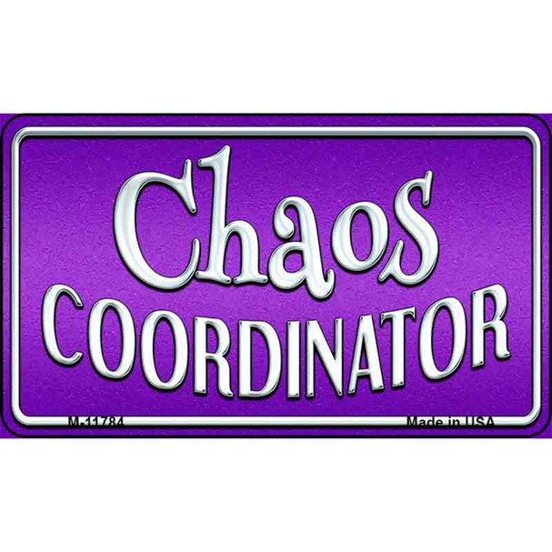 Chaos Coordinator Wholesale Novelty Metal Magnet M-11784