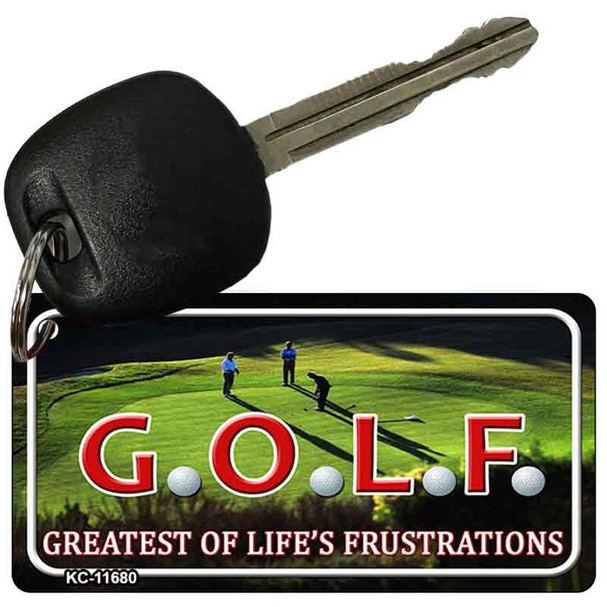 G.O.L.F. Wholesale Novelty Metal Key Chain