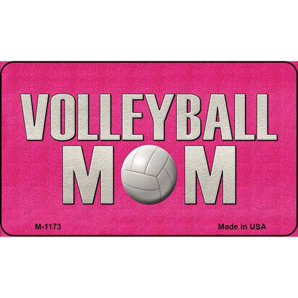 Volleyball Mom Wholesale Novelty Metal Magnet M-1173