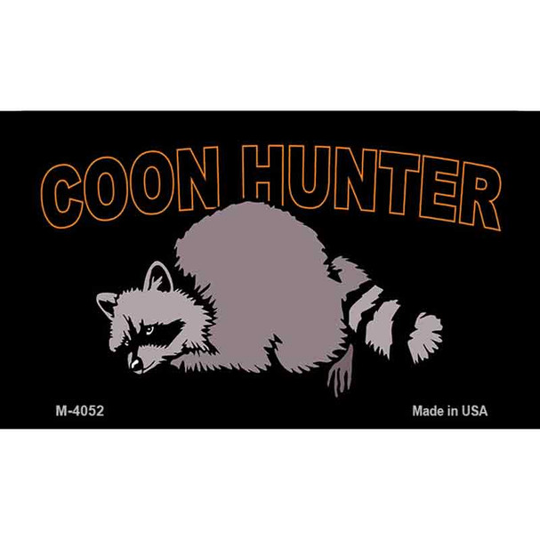 Coon Hunter Wholesale Novelty Metal Magnet M-4052